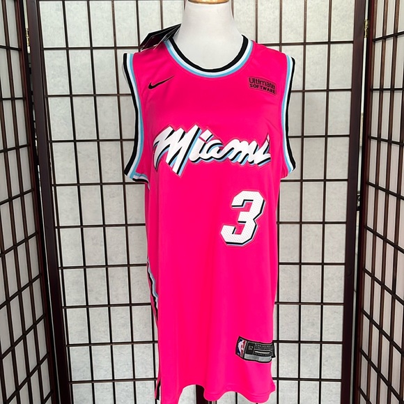 NWT NBA Dwayne Wade #3 Jersey-Large - Picture 2 of 15